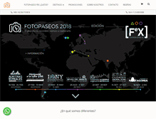 Tablet Screenshot of fotopaseos.com